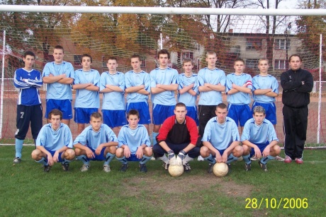 juniorzy starsi - skład drużyny w sezonie 2006-2007